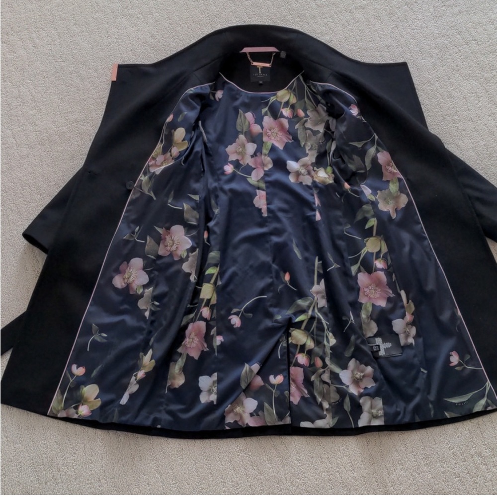 Ted Baker Wool Wrap Coat - Picture 4 of 12